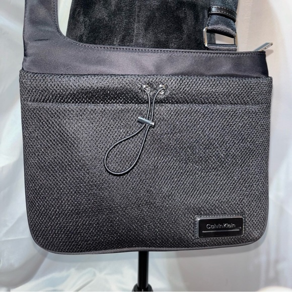Calvin Klein Jessie Mesh Pocket Nylon Crossbody - Picture 6 of 10